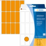 HERMA Vielzweck-Etiketten 20x50mm leuchtorange VE=360 St&uuml;ck