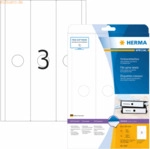 HERMA H&auml;ngeordneretiketten wei&szlig; 63x297mm Special A4 VE=75 St&uuml;ck
