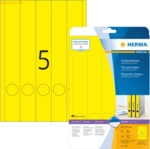 HERMA Ordneretiketten gelb 38x297mm Special A4 VE=100 St&uuml;ck