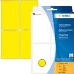 HERMA Vielzweck-Etiketten 52x82mm gelb VE=128 St&uuml;ck