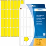 HERMA Vielzweck-Etiketten 13x40mm gelb VE=896 St&uuml;ck