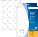 HERMA Verschlussetiketten permanent haftend rund 32mm VE=240 St&uuml;ck