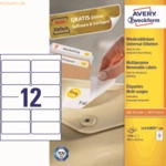 Avery Zweckform Universal-Etiketten 99,1x42,3 mm 100 Blatt/1200 Etiket