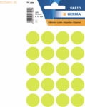 HERMA Vielzweck-Etiketten 19mm leuchtgelb VE=100 St&uuml;ck