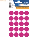 10 x HERMA Vielzweck-Etiketten 19mm pink VE=100 St&uuml;ck