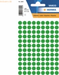 10 x HERMA Vielzweck-Etiketten 8mm dunkelgr&uuml;n VE=540 St&uuml;ck