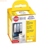Avery Zweckform Rollenetiketten Ordnen 190x59mm VE=110 St&uuml;ck