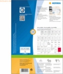 Herma Etiketten wei&szlig; 38,1x21,2mm Premium A4 VE=6500 St&uuml;ck
