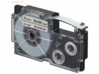 Casio Schriftbandkassette XR-9 SR 9mm schwarz auf silber