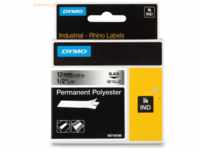 Dymo Schriftbandkassette permanent Polyester 5,5mx12mm schwarz/metalli