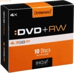 Intenso International Intenso DVD+RW 4,7GB 4x Speed Rewritable Slim Ca