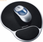 Esselte Mauspad Gel-Rest silber/schwarz