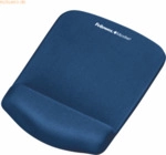 Fellowes Mauspad PlushTouch mit Handgelenkauflage blau