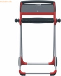 Tork Wischtuchrollen-Bodenst&auml;nder Performance bis 43cm schwarz/rot