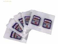 Hama SD-Kartenhüllen selbstklebend/95950 75 x 70mm weiß transparent In