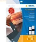 HERMA Fotophan-Sichth&uuml;llen 9x13cm hoch schwarz VE=10 H&uuml;llen