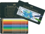 Faber Castell Aquarellfarbstifte -Albrecht D&uuml;rer- 12 Stifte im Metalle