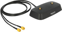 Delock Delock Antenne LTE MIMO Standfu&szlig; 2xSMA Buchse schwarz low loss