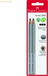 Faber Castell Bleistift Jumbo Grip B VE=2 St&uuml;ck