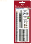 Faber Castell Bleistift Jumbo Grip B inkl. Radierer und Spitzdose auf