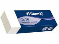 Pelikan 619643, Pelikan Radierer AL20 Kunststoff weiß