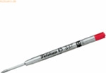 5 x Pelikan Kugelschreibermine 337 M rot