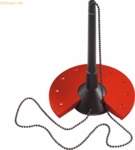 Helit Kugelschreiberst&auml;nder rot/schwarz