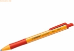 Stabilo Kugelschreiber pointball Druckmechanik 0,5 mm rot