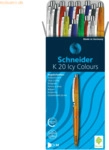 20 x Schneider Kugelschreiber K 20 Icy Colours sortiert