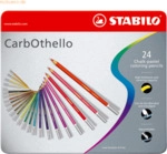 Stabilo Pastellkreidestift CarbOthello Metalletui mit 24 Stiften