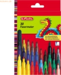 4 x Herlitz Fasermaler VE=30 St&uuml;ck