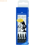 Faber Castell Tuschestift Pitt Artist Pen Manga Black sortiert mm schw