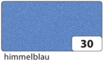 10 x Folia Moosgummi - 20 x 29 cm himmelblau.