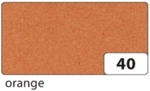 10 x Folia Moosgummi - 20 x 29 cm orange.