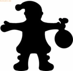 Wedo Motivlocher gro&szlig; Nikolaus