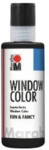 Marabu Window Color fun&fancy - Schwarz 173 80 ml.