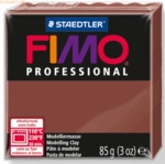 4 x Staedtler Modelliermasse Fimo professional schokolade 85g