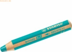 Stabilo Holzfarbstift woody 3 in 1 t&uuml;rkis