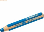 Stabilo Holzfarbstift woody 3 in 1 mittelblau