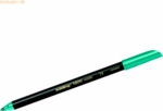 10 x Edding Fasermaler edding 1200 colourpen 1mm gr&uuml;n-metallic