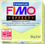 6 x Staedtler Modelliermasse Fimo effect Kunststoff 56 g vanille Norma