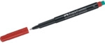 Faber Castell Folienschreiber permanent F rot