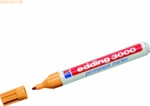 10 x Edding Permanentmarker edding 3000 ocker