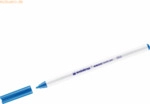 10 x Edding Textilpen edding 4600 Rundspitze 1mm hellblau