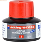 Edding Nachf&uuml;lltinte edding BTK 25 f&uuml;r edding Boardmarker 25ml rot