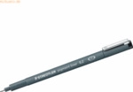 10 x Staedtler Pigment liner 0,2mm schwarz