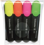 Schneider Textmarker 150 Job sortiert 4-er Etui