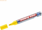 Edding Whiteboardmarker edding 250 nachf&uuml;llbar 1,5-3mm gelb