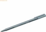 10 x Staedtler Fineliner triplus 0,3mm silbergrau