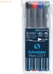 Schneider Universalmarker Maxx 222 permanent F 4er